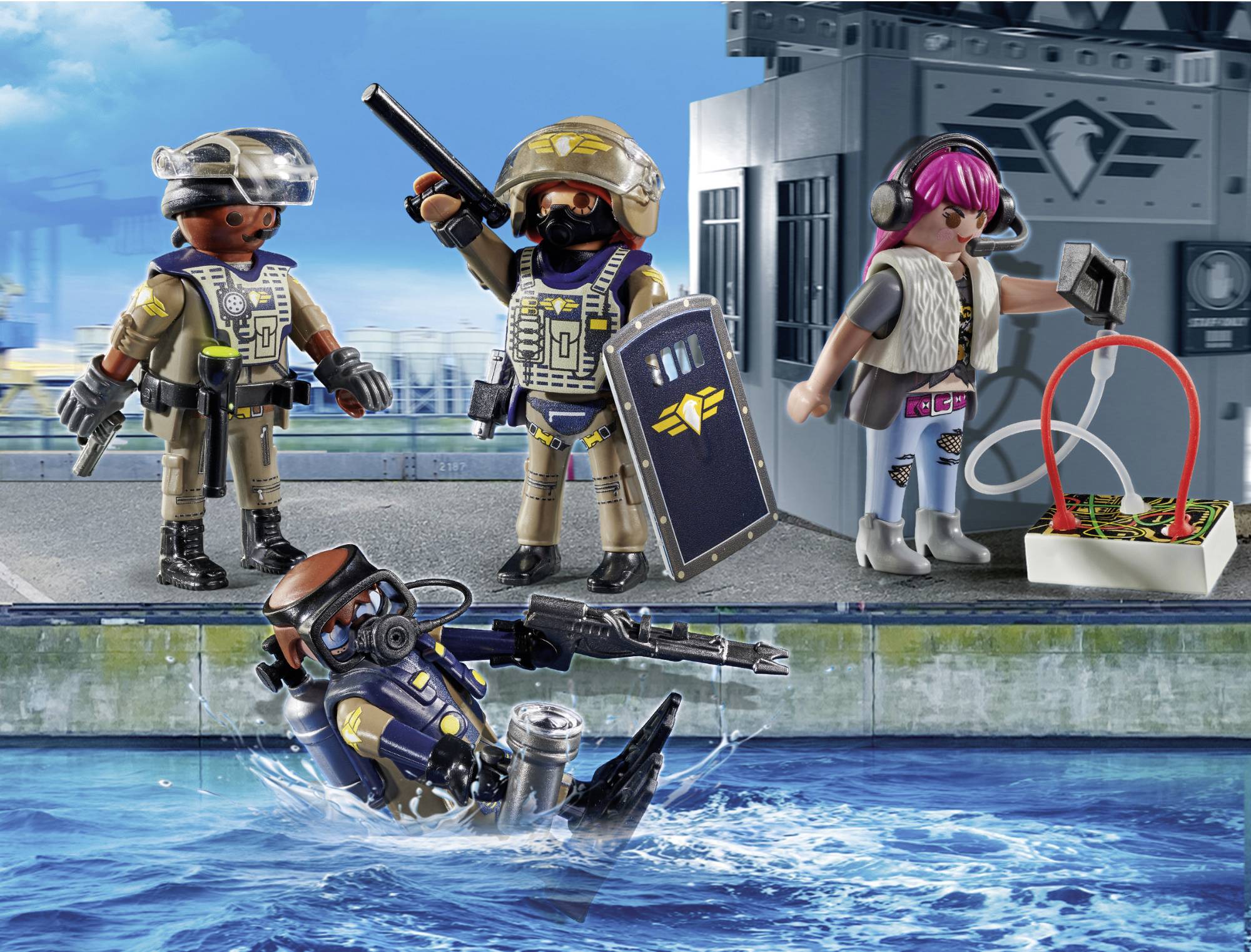 Playmobil® City Action SET de figurines SWAT 71146