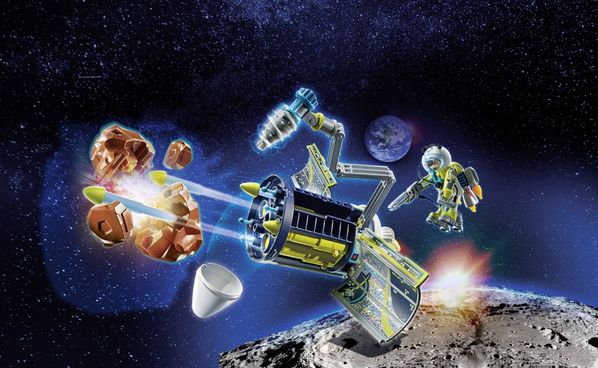 Playmobil® Space Destructeur de météorites 71369