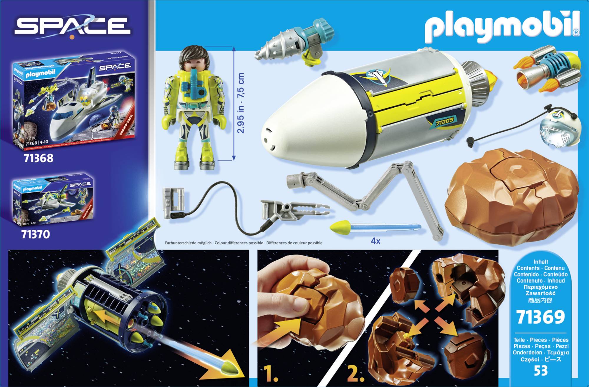 Playmobil® Space Destructeur de météorites 71369