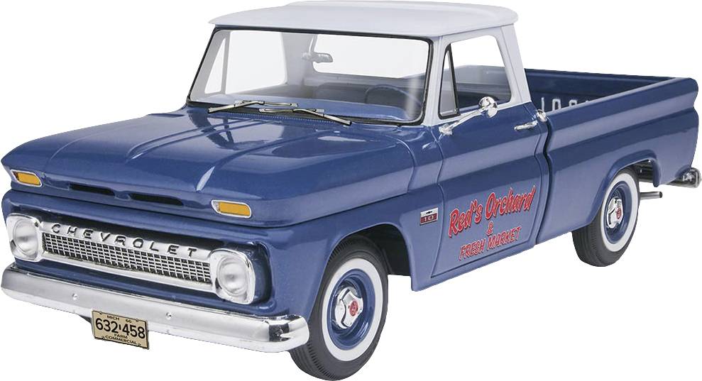 Revell 17225 1966 Chevy Fleetside Pickup Maquette de voiture 1:25