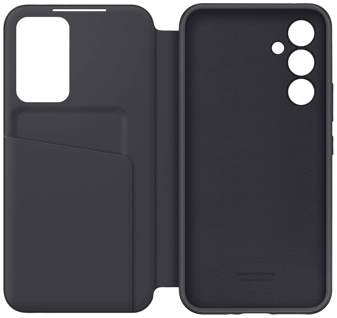 Samsung Smart View Wallet Case Étui portefeuille Samsung Galaxy A54 5G noir