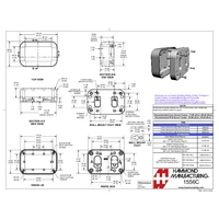 Hammond Electronics 1556CWH Boîtier universel 120 x 80 x 45 plastique ABS ignifugé blanc 1 pc(s) Hammond Electronics 1556CWH Boîtier universel 120 x 80 x 45 plastique ABS ignifugé blanc 1 pc(s)