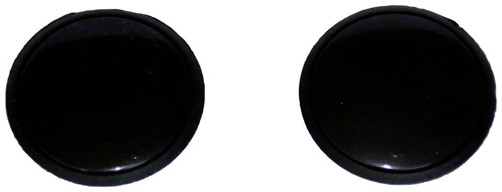 Vis décoratives HP Autozubehör 62810 (Ø) 22 mm noir