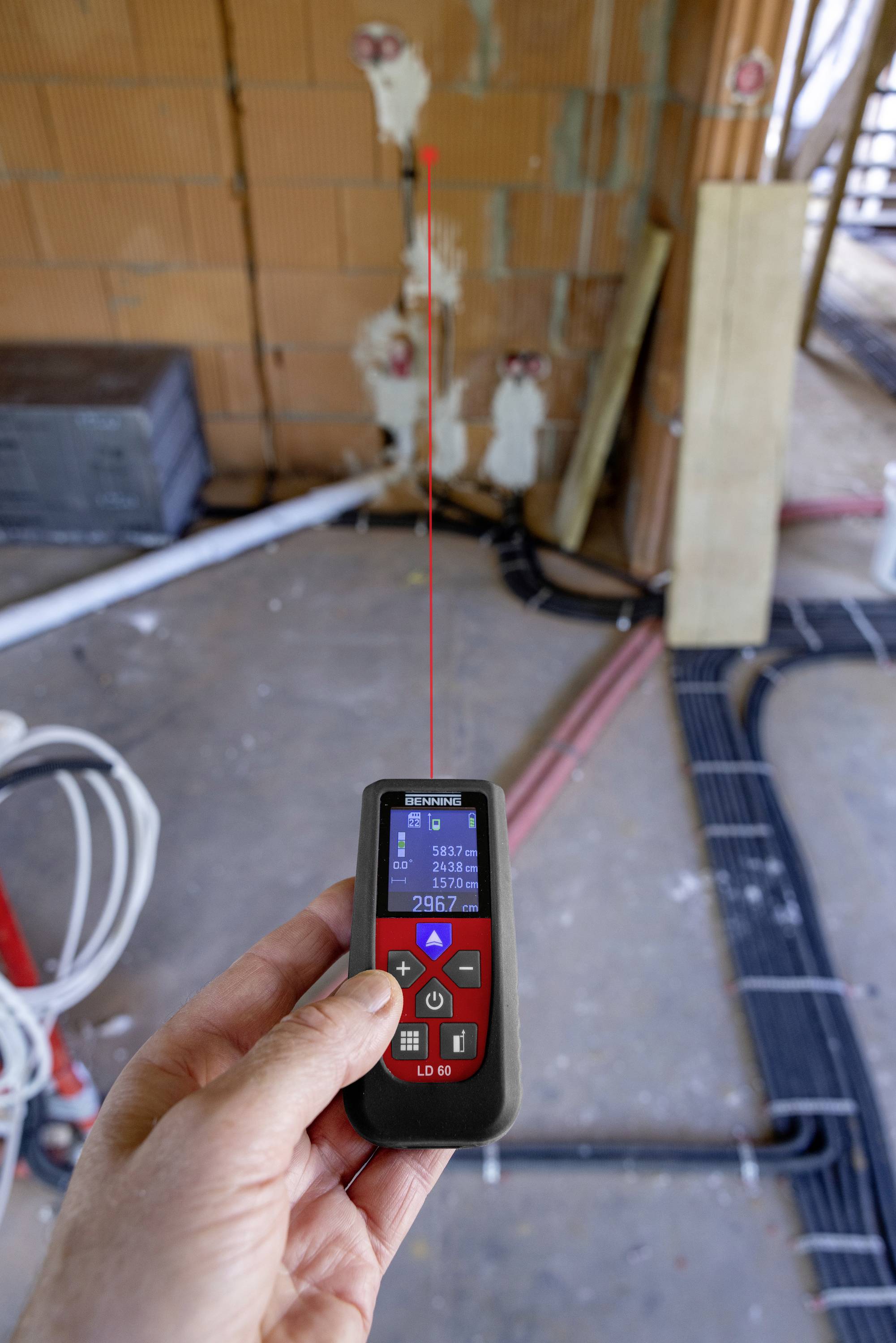 BENNING LD 60 Télémètre laser 60 m