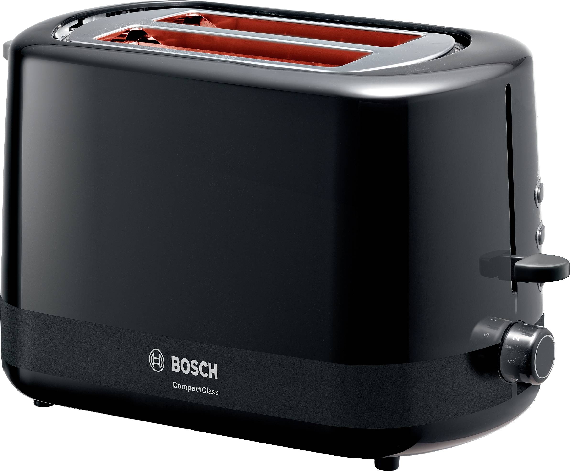Bosch Haushalt TAT3A113 Grille-pain avec grille spéciale viennoisieries noir