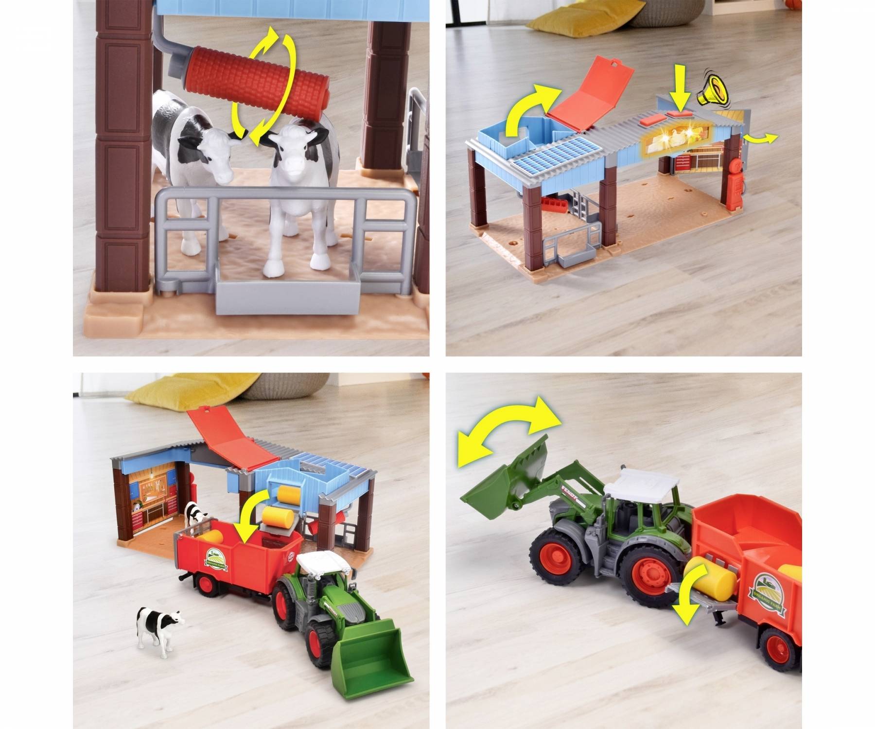 Dickie Toys Modèle réduit de véhicule agricole Fendt modèle fini Modèle réduit de tracteur