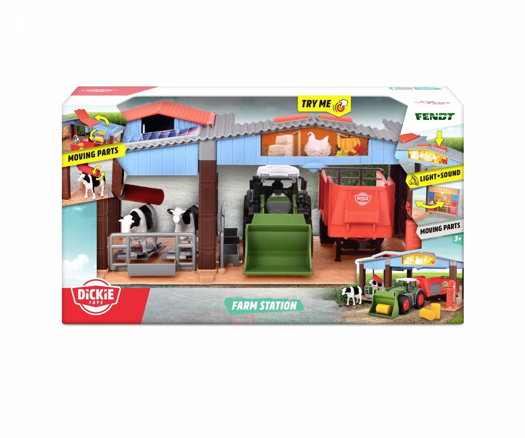 Dickie Toys Modèle réduit de véhicule agricole Fendt modèle fini Modèle réduit de tracteur