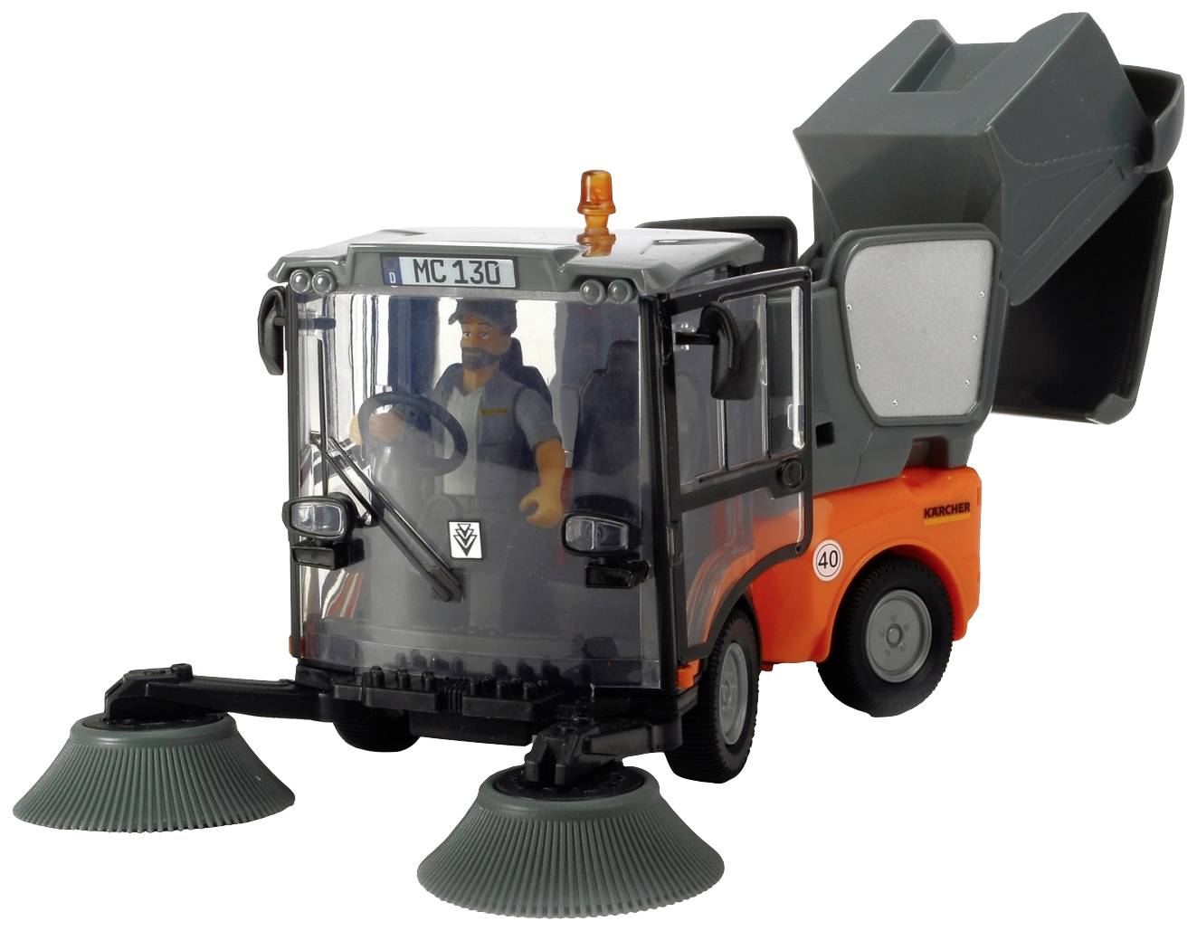 Dickie Toys Modèle réduit de véhicule de construction Kärcher modèle fini Modèle réduit d'engin de chantier