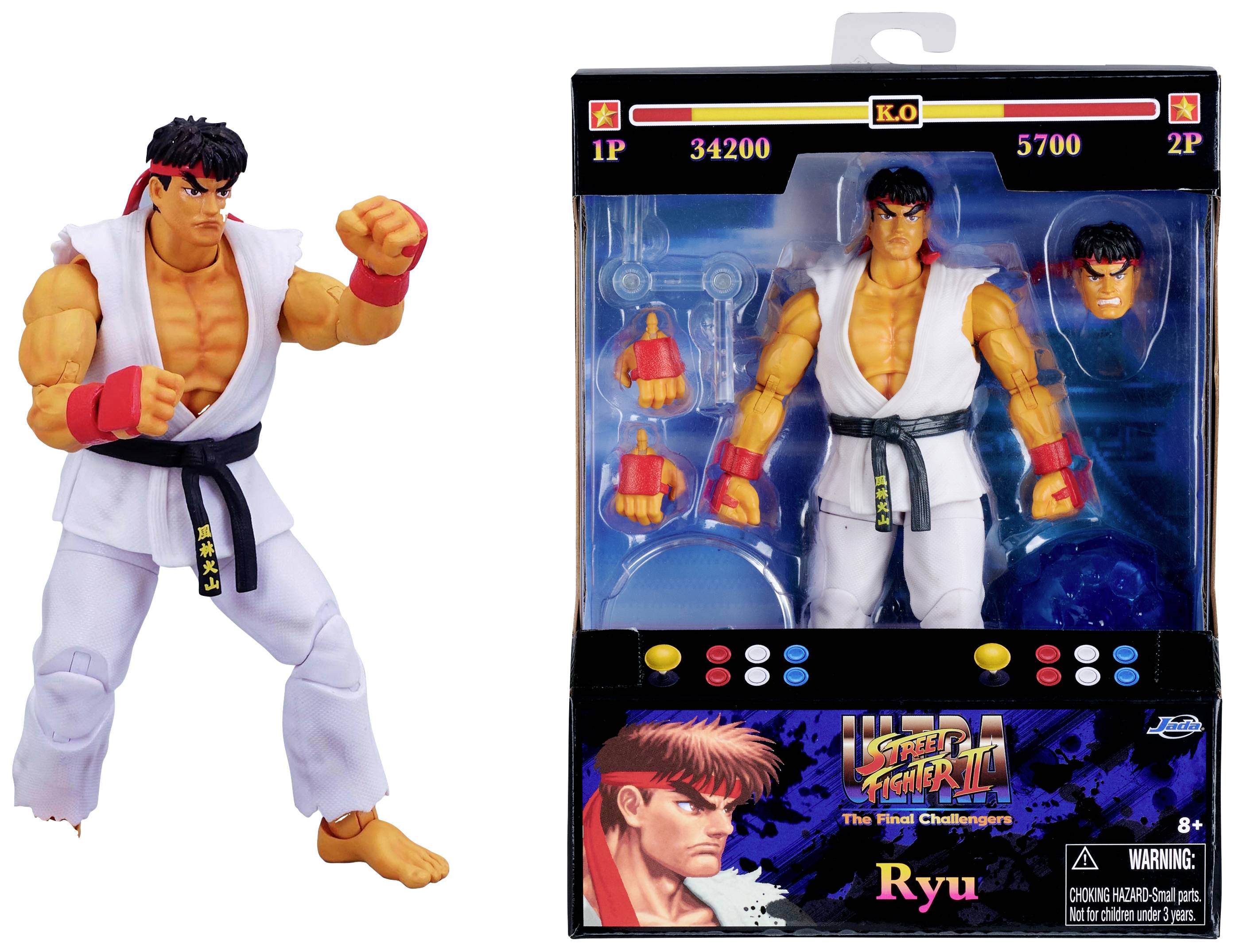 Ja Street Fighter Ii Ryu 6" Figure