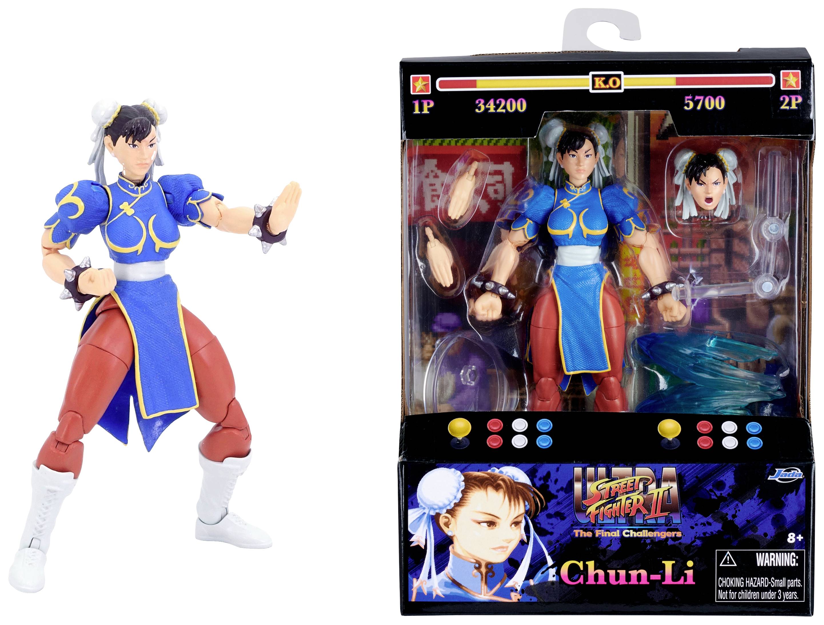 Ja Street Fighter Ii Chun-Li 6" Figure