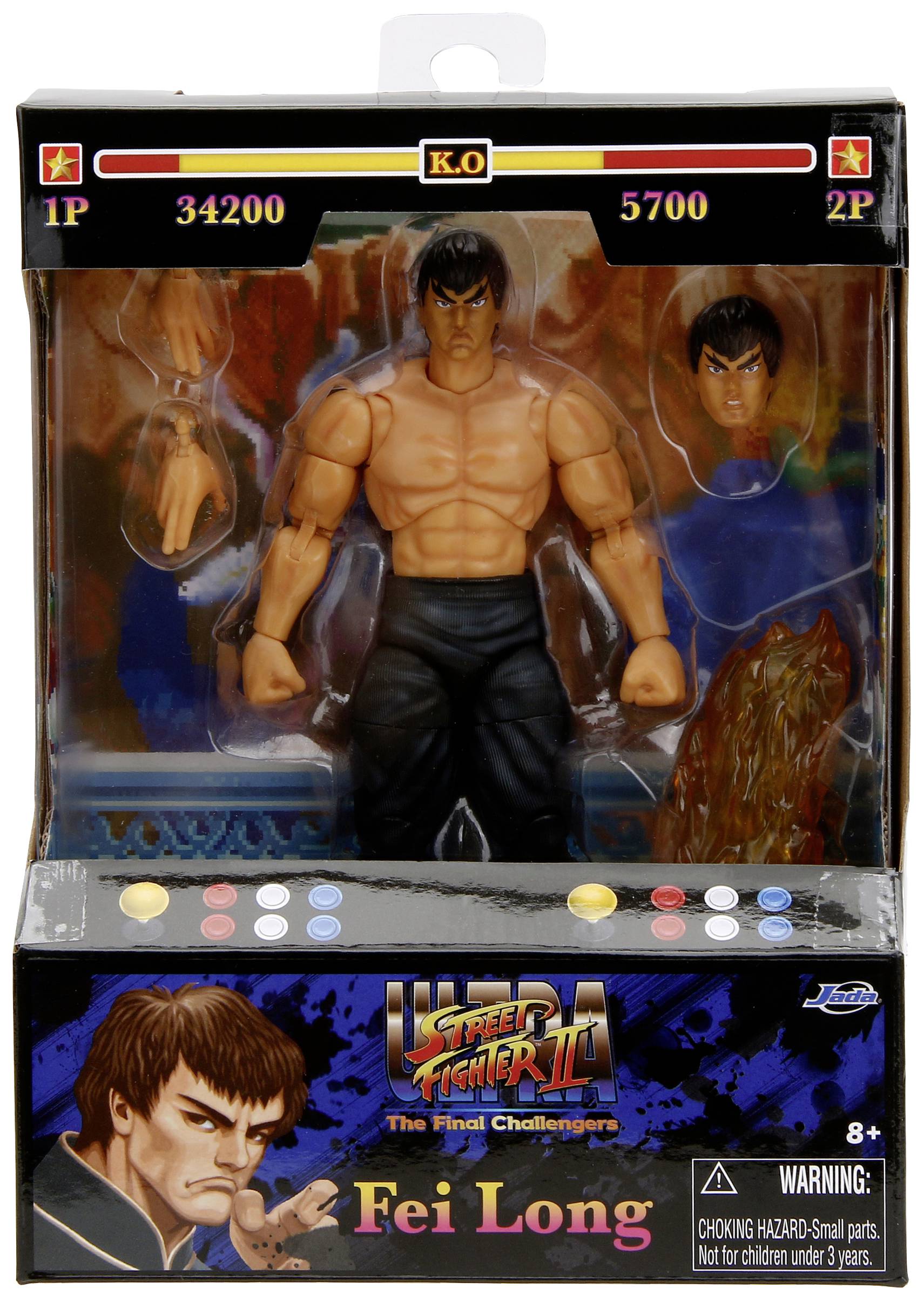 Ja Street Fighter Ii Fei-Long 6" Figure