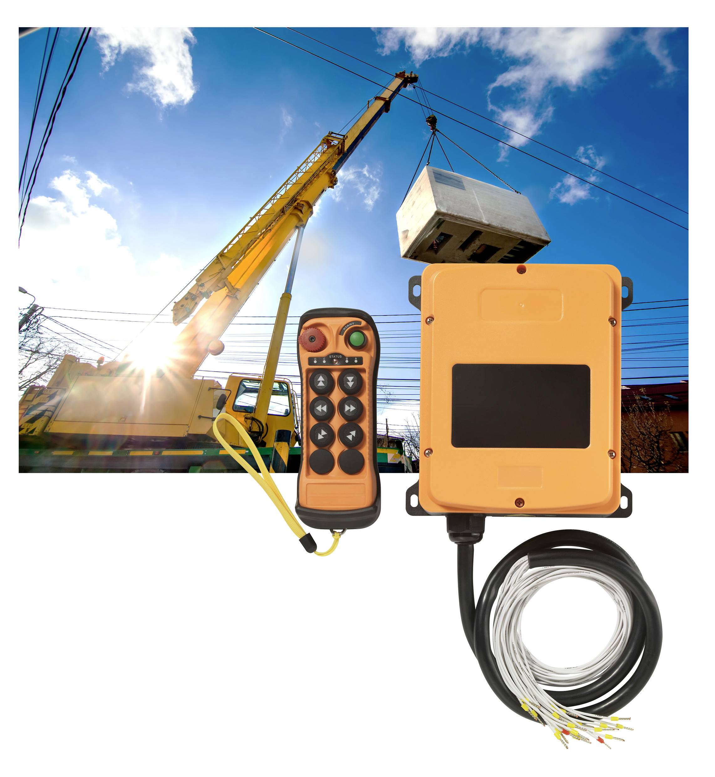 TRU COMPONENTS TC-11331316 Télécommande sans fil industrielle 6 x 2 canaux 110 - 460 V