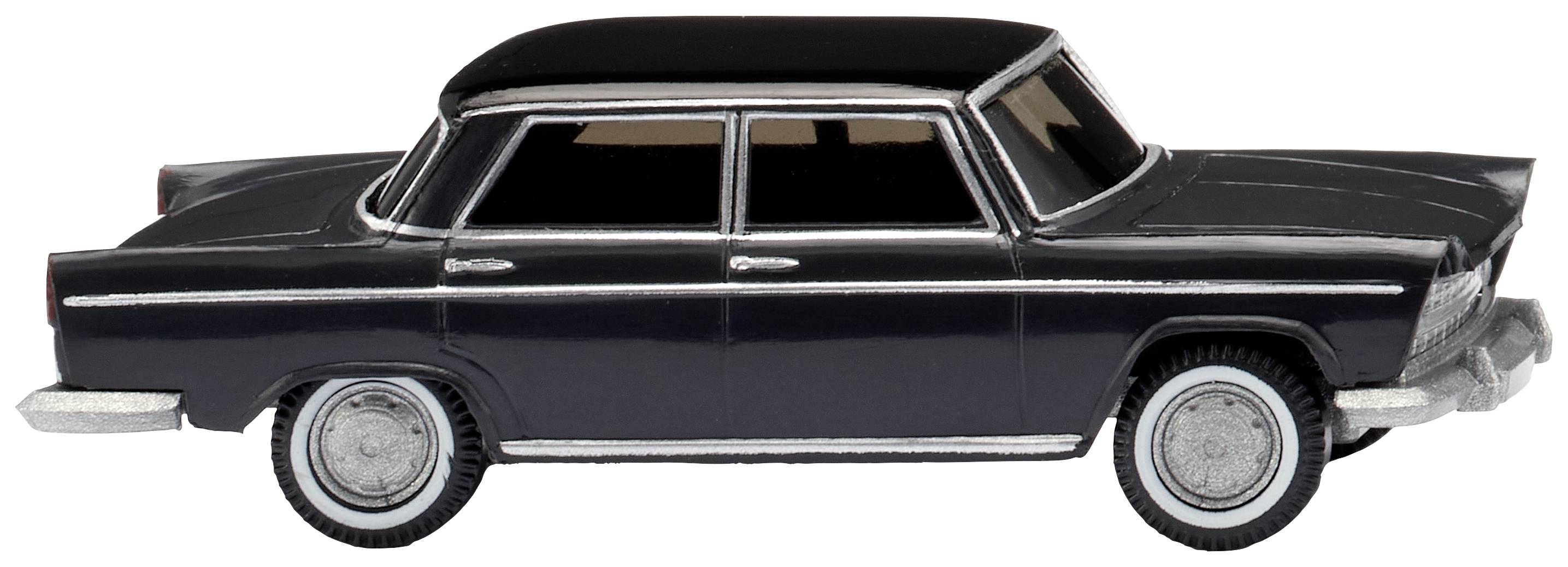 Wiking 009004 H0 Modèle réduit de voiture particulière Fiat 1800, gris moyen