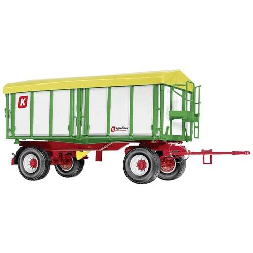 Wiking 077866 Echelle I Modèle réduit de remorque Kröger HKD 302, blanc Wiking 077866 Echelle I Modèle réduit de remorque Kröger HKD 302, blanc