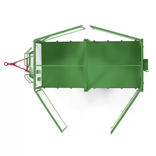 Wiking 077866 Echelle I Modèle réduit de remorque Kröger HKD 302, blanc Wiking 077866 Echelle I Modèle réduit de remorque Kröger HKD 302, blanc