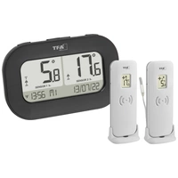 TFA Dostmann DOUBLE-CHECK Thermomètre numérique radiopiloté noir 30.3073.01 TFA Dostmann DOUBLE-CHECK Thermomètre numérique radiopiloté noir 30.3073.01