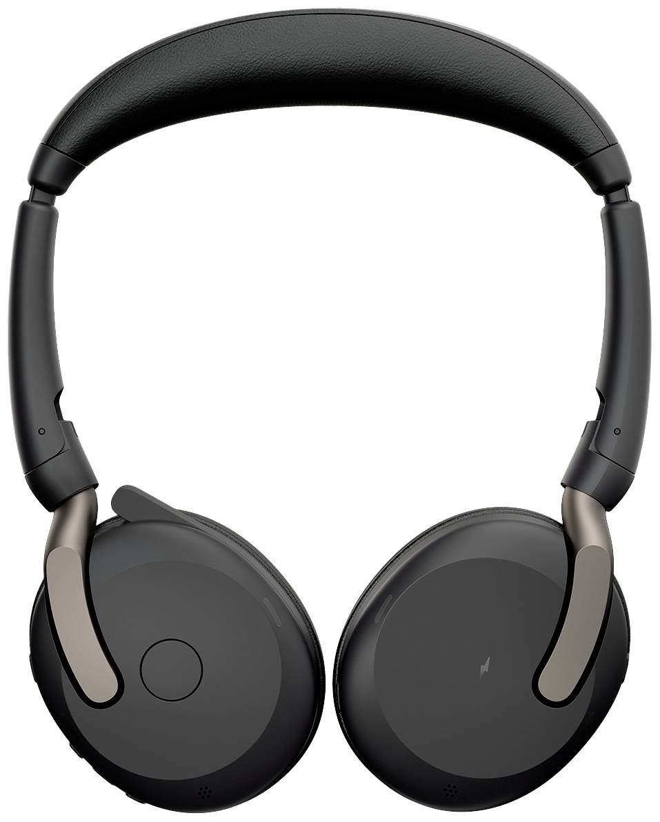 Jabra Evolve2 65 Flex Link380c UC Micro-casque supra-auriculaire Bluetooth Stereo noir Noise Cancelling micro-casque, mise en