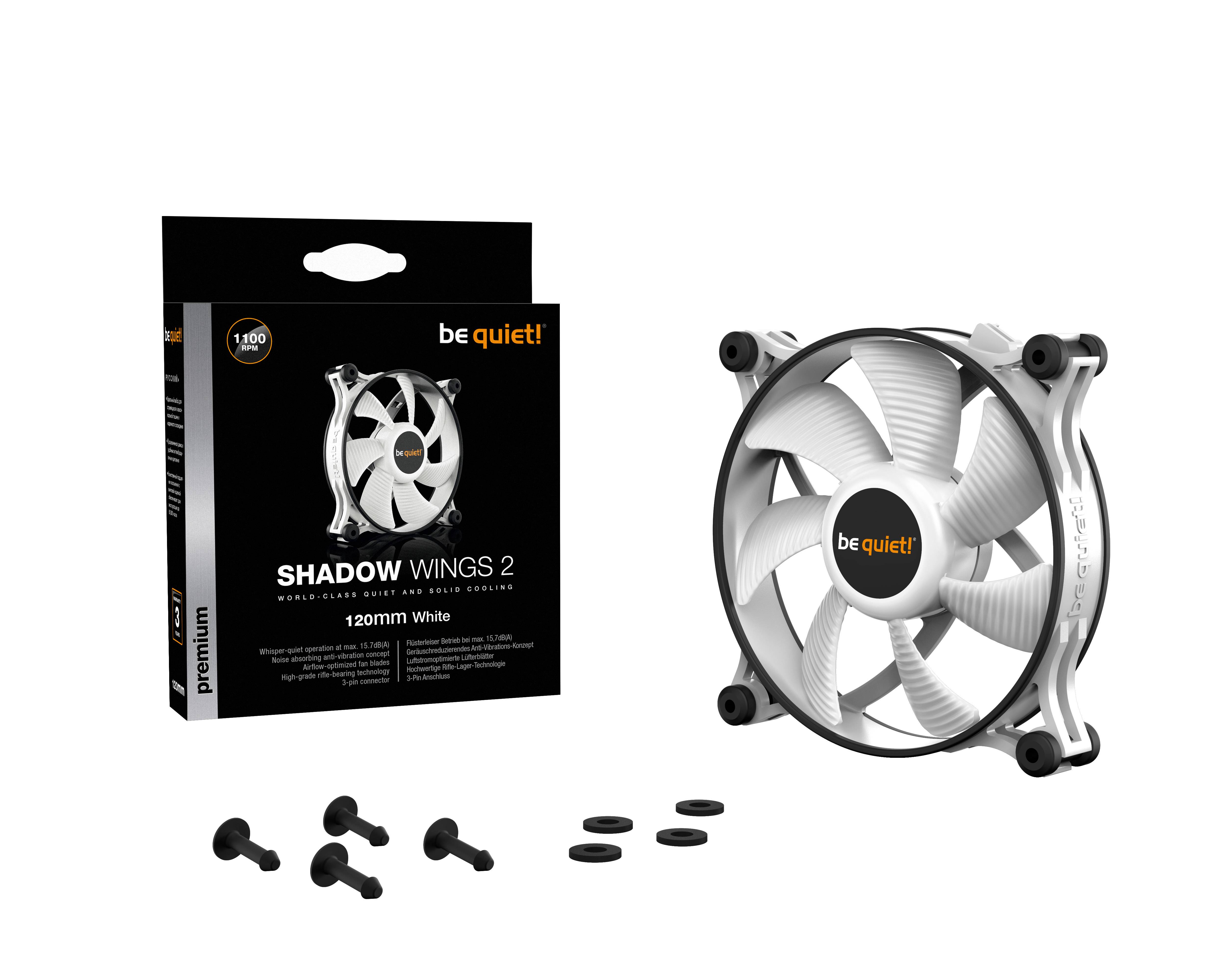 BeQuiet BL088 Ventilateur pour PC blanc