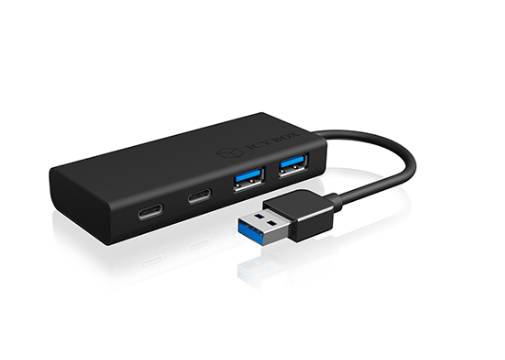 Hub USB 3.0 ICY BOX IB-HUB1426-U3 4 ports noir