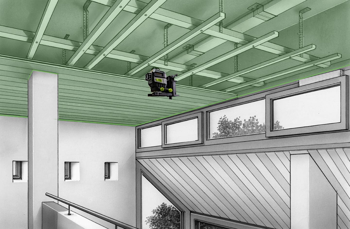 Laserliner MasterPlane-Laser 3G Plus Laser 3 dimensions autonivelant