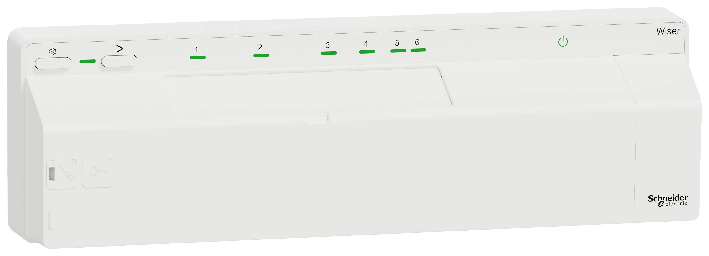 Schneider Electric Wiser CCTFR6610 Barrette de distribution pour plancher chauffant