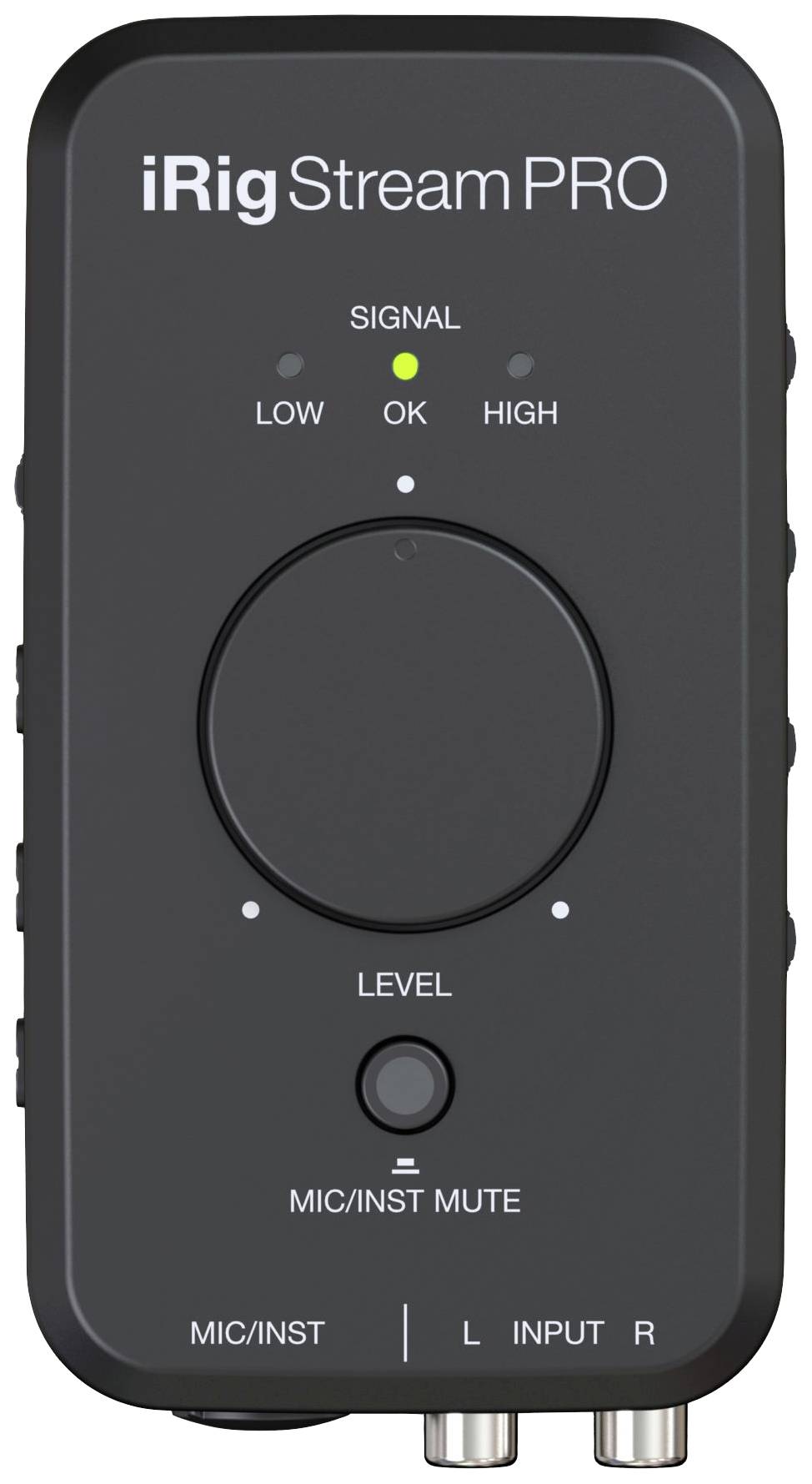 Interface audio IK Multimedia iRig Stream Pro Monitor-Controlling
