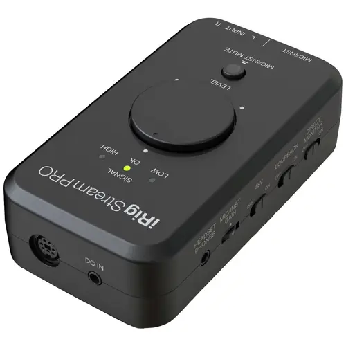 Interface audio IK Multimedia iRig Stream Pro Monitor-Controlling Interface audio IK Multimedia iRig Stream Pro Monitor-Controlling