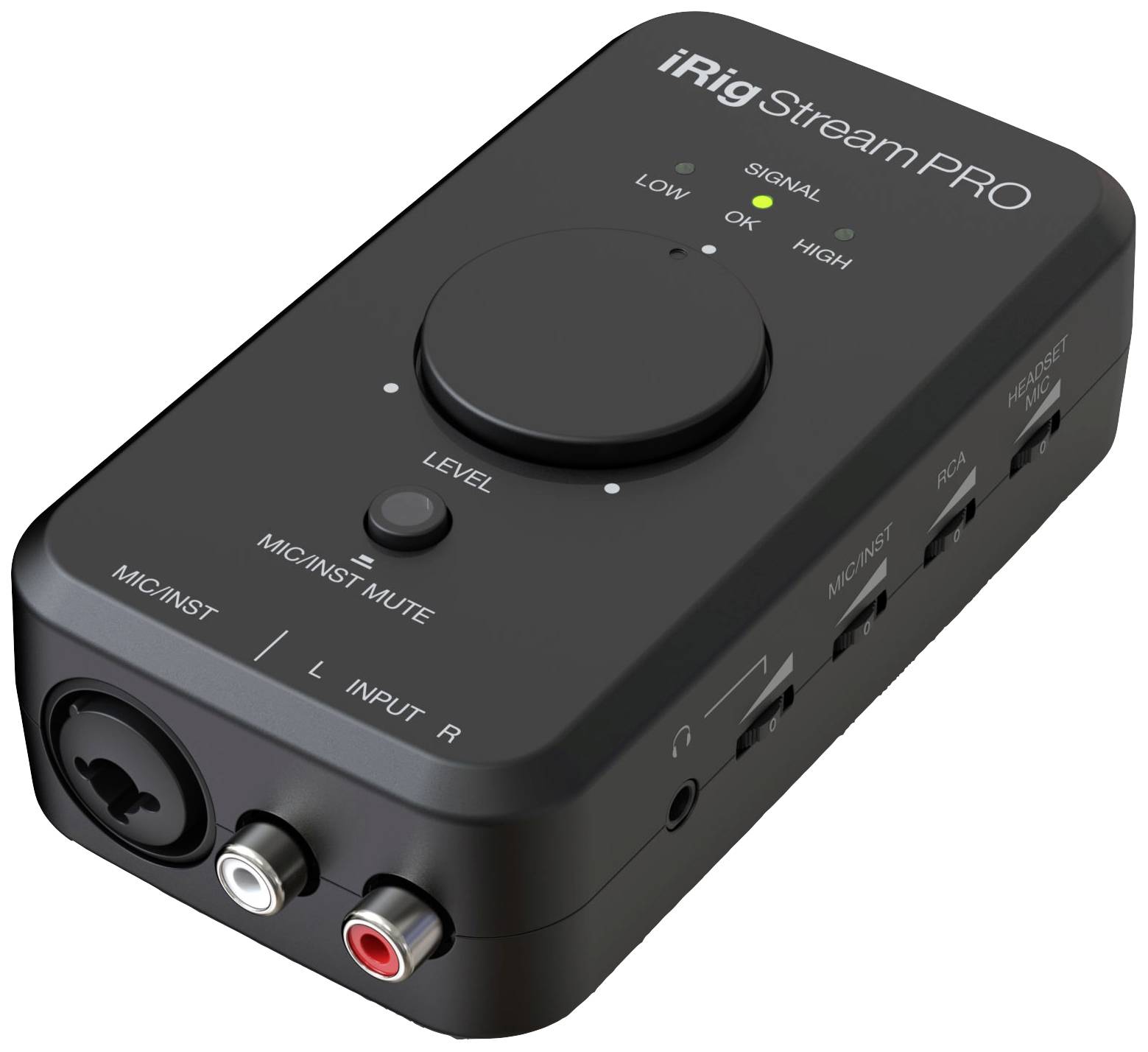 Interface audio IK Multimedia iRig Stream Pro Monitor-Controlling