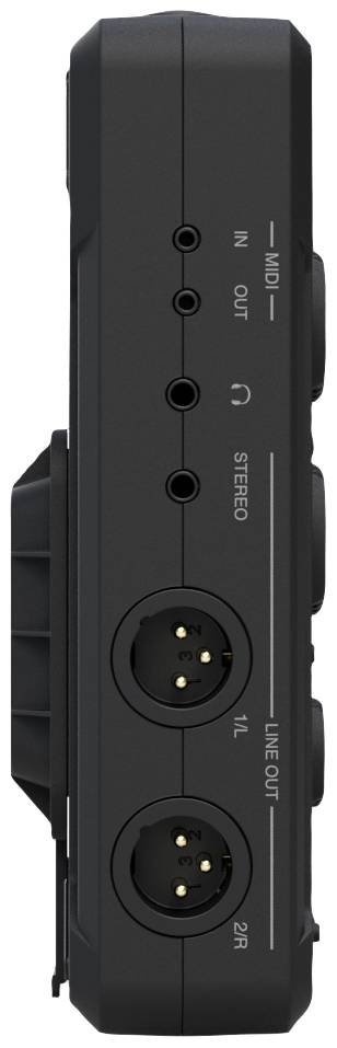 Interface audio IK Multimedia iRig Pro Quattro I/O Monitor-Controlling