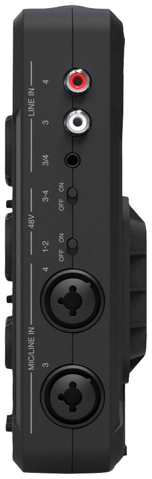 Interface audio IK Multimedia iRig Pro Quattro I/O Monitor-Controlling