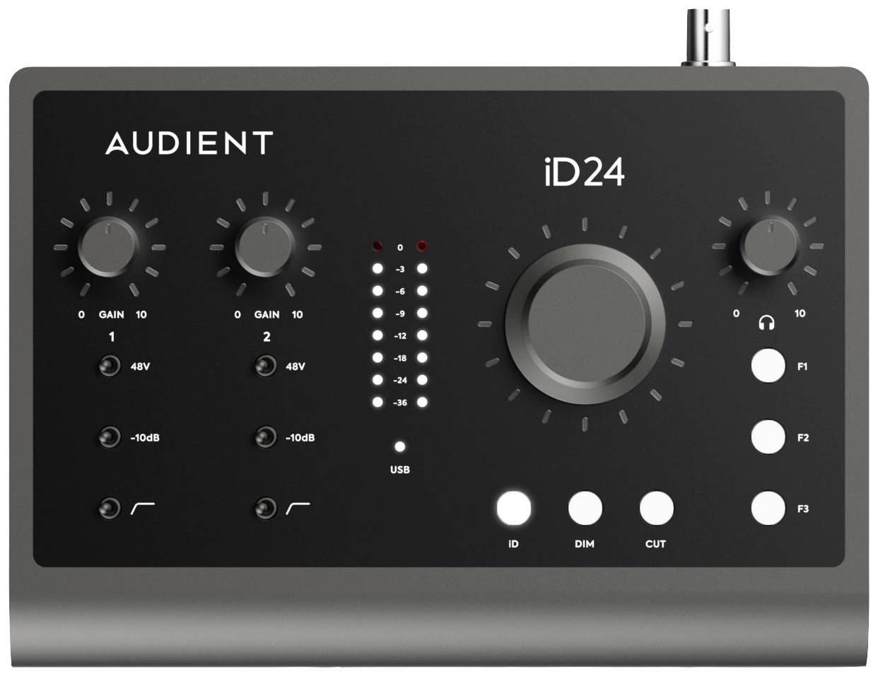 Interface audio Audient iD24 Monitor-Controlling, Logiciel inclus