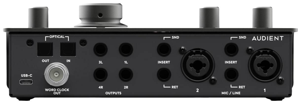 Interface audio Audient iD24 Monitor-Controlling, Logiciel inclus