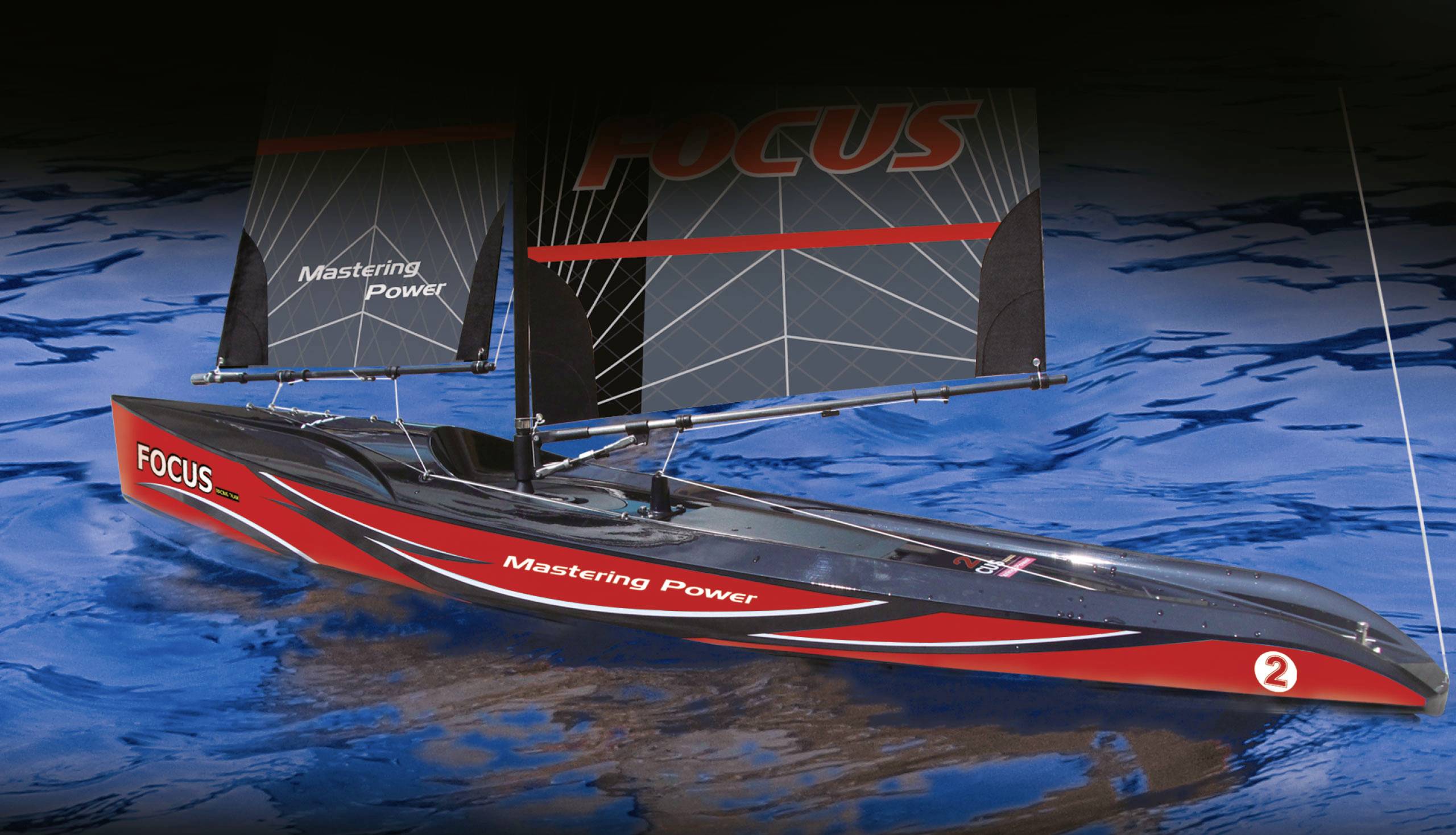 Amewi Voilier RC prêt à fonctionner (RtR) 995 mm