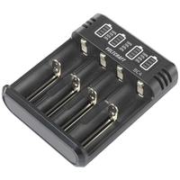 Chargeur de piles rondes Li-ion, NiMH VOLTCRAFT BC4 Chargeur de piles rondes Li-ion, NiMH VOLTCRAFT BC4