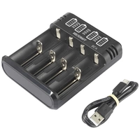 Chargeur de piles rondes Li-ion, NiMH VOLTCRAFT BC4 Chargeur de piles rondes Li-ion, NiMH VOLTCRAFT BC4