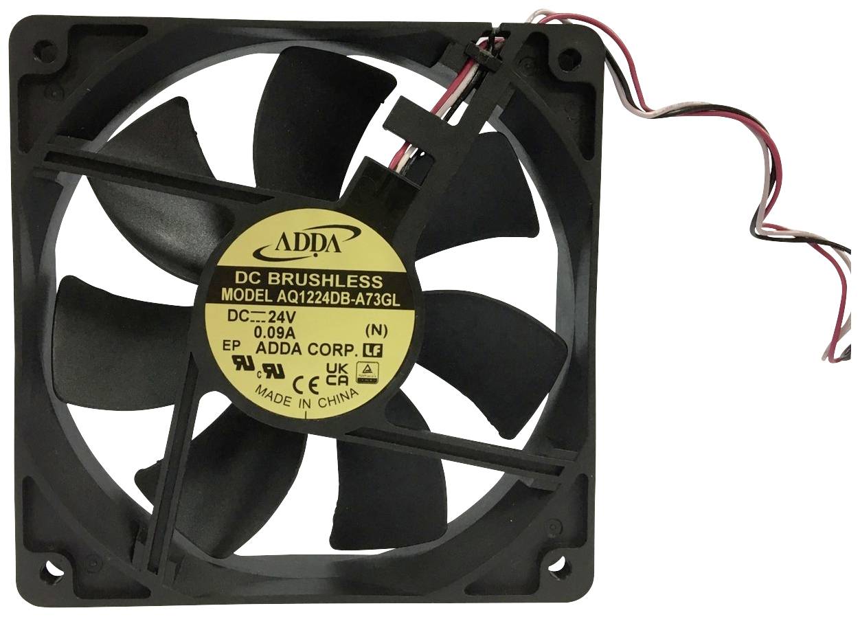 ADDA AQ1224DB-A73GL(N) Ventilateur axial 24 V/DC (L x l x H) 120 x 120 x 25 mm