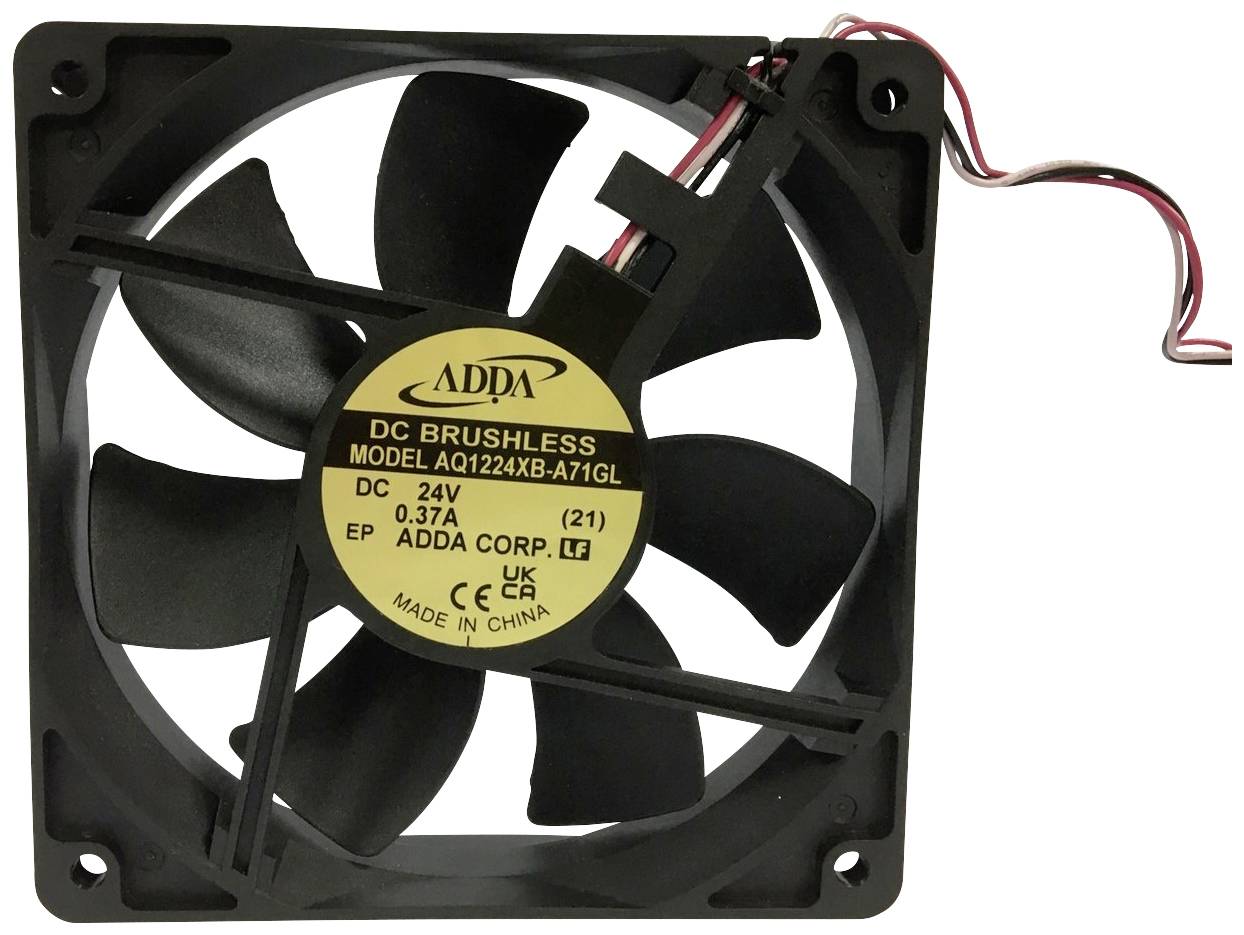ADDA AQ1224XB-A71GL(21) Ventilateur axial 24 V/DC (L x l x H) 120 x 120 x 25 mm
