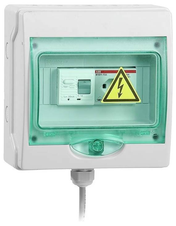 Prise 2P+T modulaire Weidmüller PVC AC NOTSTROMBOX TYPE 23 1 pc(s)