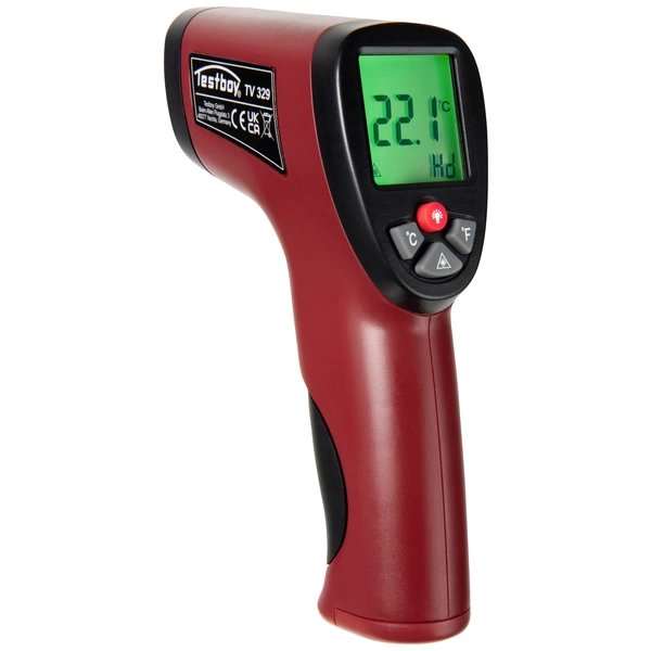 Testboy TV 329 Thermomètre infrarouge Optique 12:1 -50 - +550 °C Testboy TV 329 Thermomètre infrarouge Optique 12:1 -50 - +550 °C