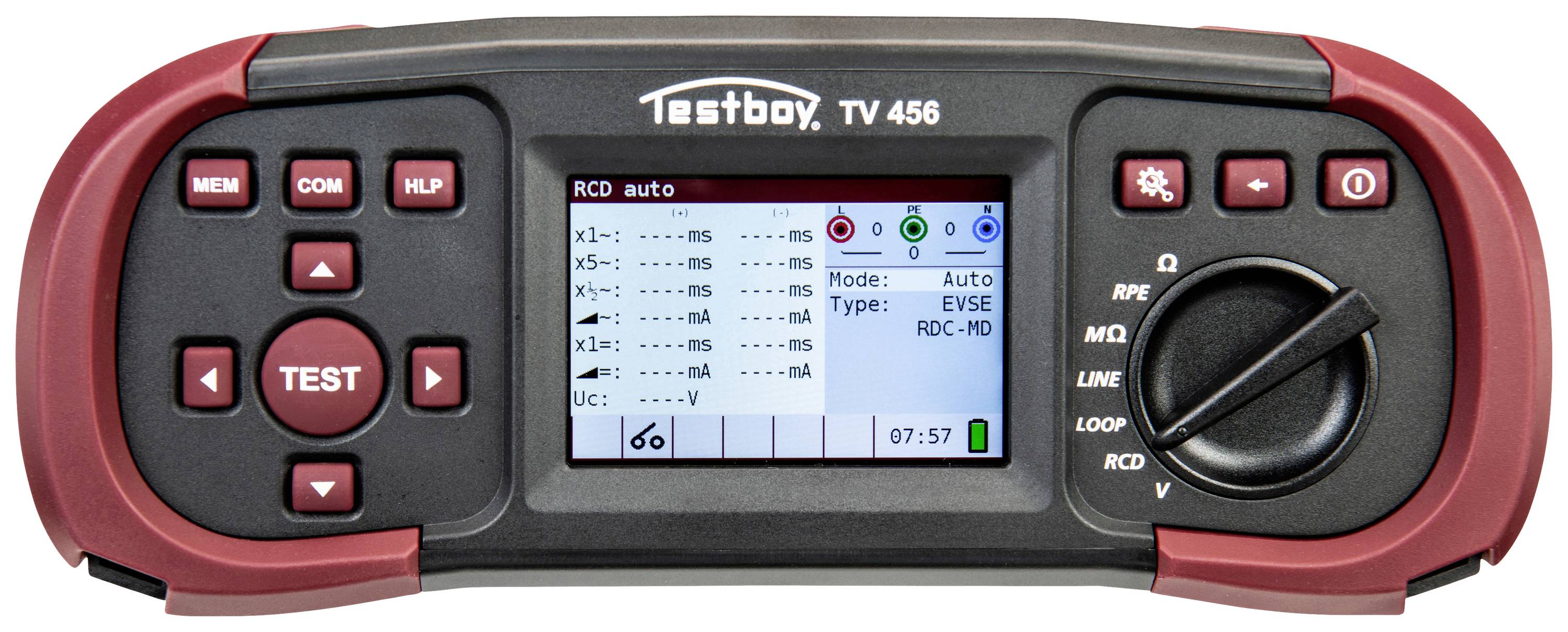 Testboy TV 456 inkl. EVSE-Adapter Testeur d'installation