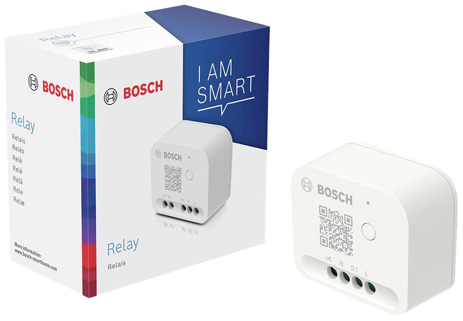 BMCT-RZ Bosch Smart Home Actionneur, Répéteur sans fil, Actionneur de commutation sans fil, Relais récepteur sans fi
