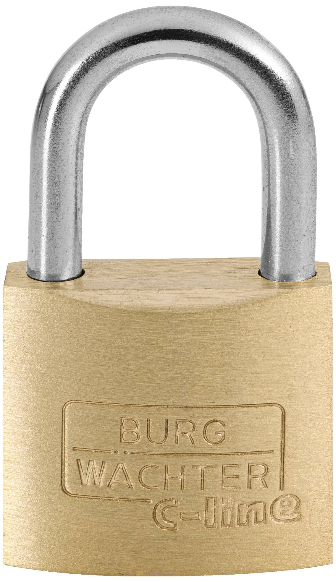 Burg Wächter 3041 Cadenas 25.00 mm fermeture différente laiton avec serrure à clé