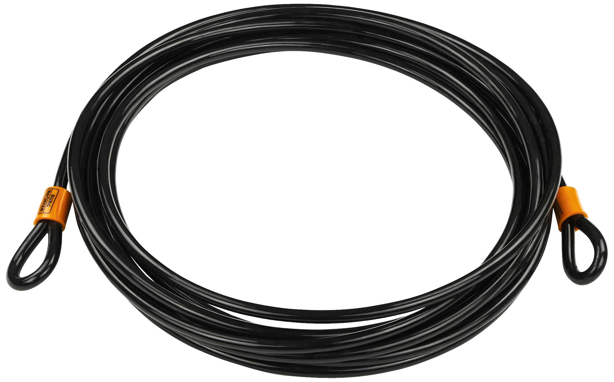 Burg Wächter 750 1000 Boucle de câble noir boucle pour cadenas