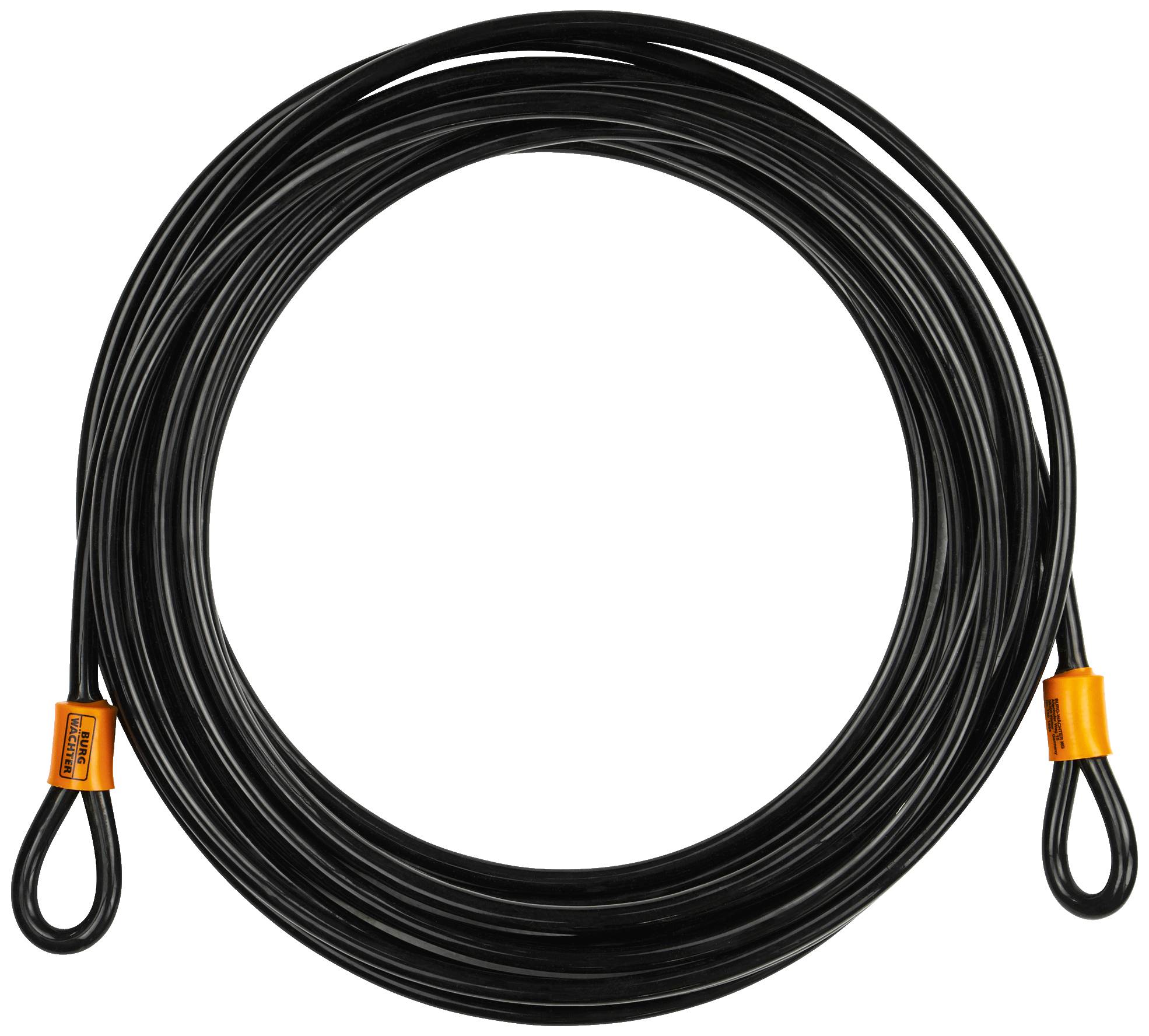 Burg Wächter 750 1000 Boucle de câble noir boucle pour cadenas