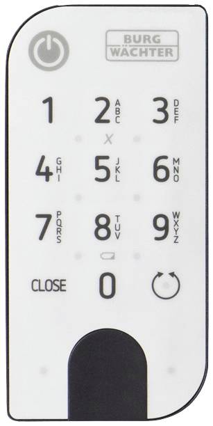 Burg Wächter 50711 Serrure à code IP53 Bluetooth