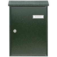 Burg Wächter 61070 LETTER 5832 GR Boîte aux lettres acier vert avec serrure à clé Burg Wächter 61070 LETTER 5832 GR Boîte aux lettres acier vert avec serrure à clé