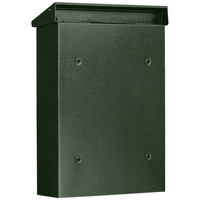 Burg Wächter 61070 LETTER 5832 GR Boîte aux lettres acier vert avec serrure à clé Burg Wächter 61070 LETTER 5832 GR Boîte aux lettres acier vert avec serrure à clé