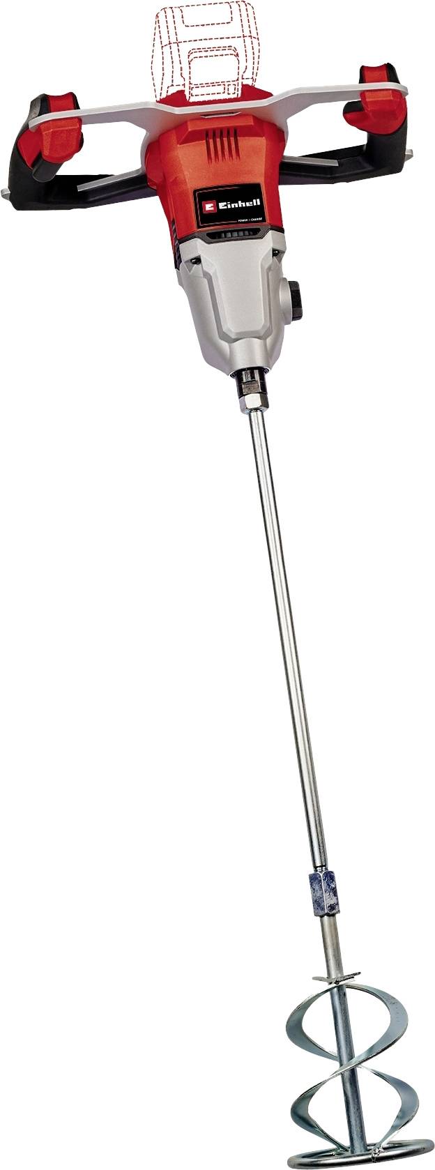 Einhell Professional TP-MX 18-2 Li BL - Solo Professional Power X-Change 4258770 Malaxeur à peinture et à mortier 120 mm