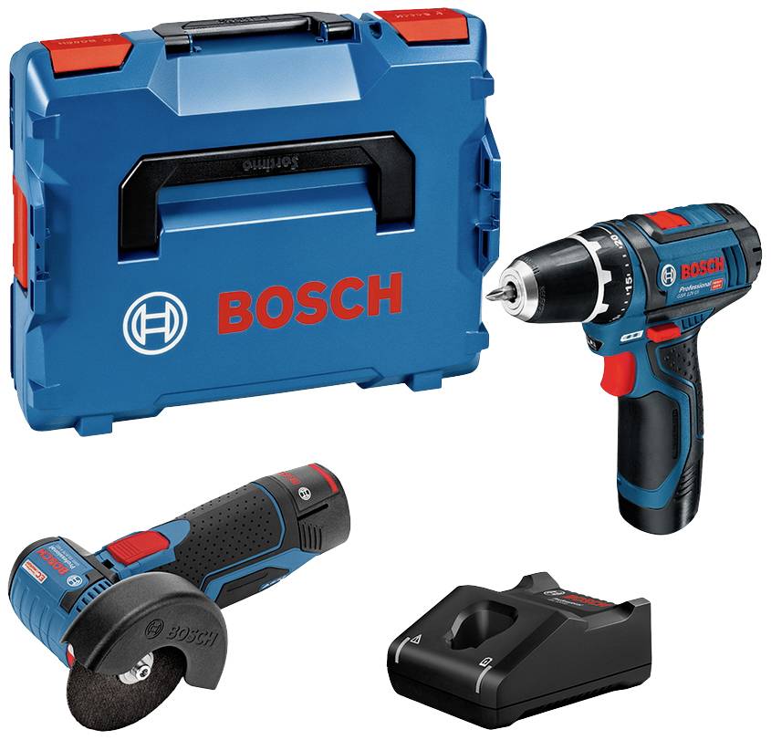 Bosch Professional 0615990N2U Jeu d'outils pour appareils sans fil, pour électricien, pour les bricoleurs, pour véhicules, pour