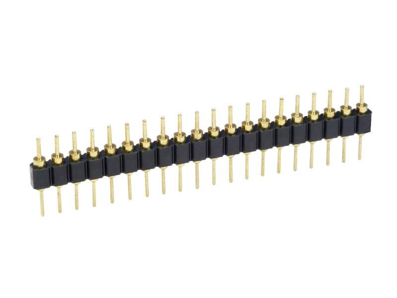 Connfly Barrette mâle (de précision) Nbr de rangées: 1 Nombre de pôles par rangée: 32 DS1004-1*32F12-B Bulk